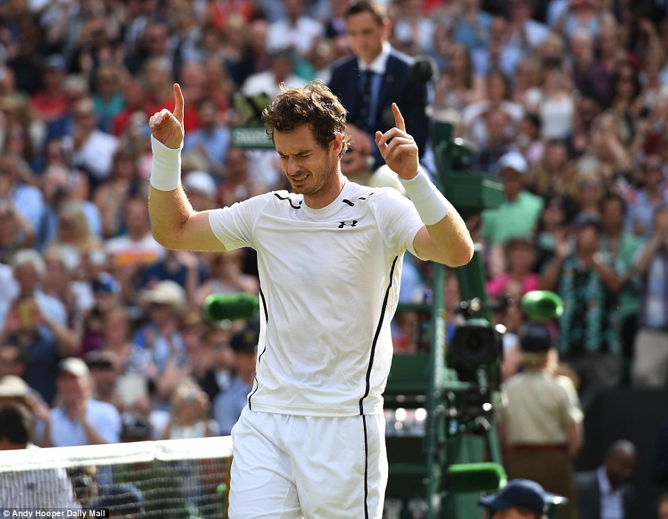 Andy Murray wins Wimbledon 2016 Final PHOTOS!