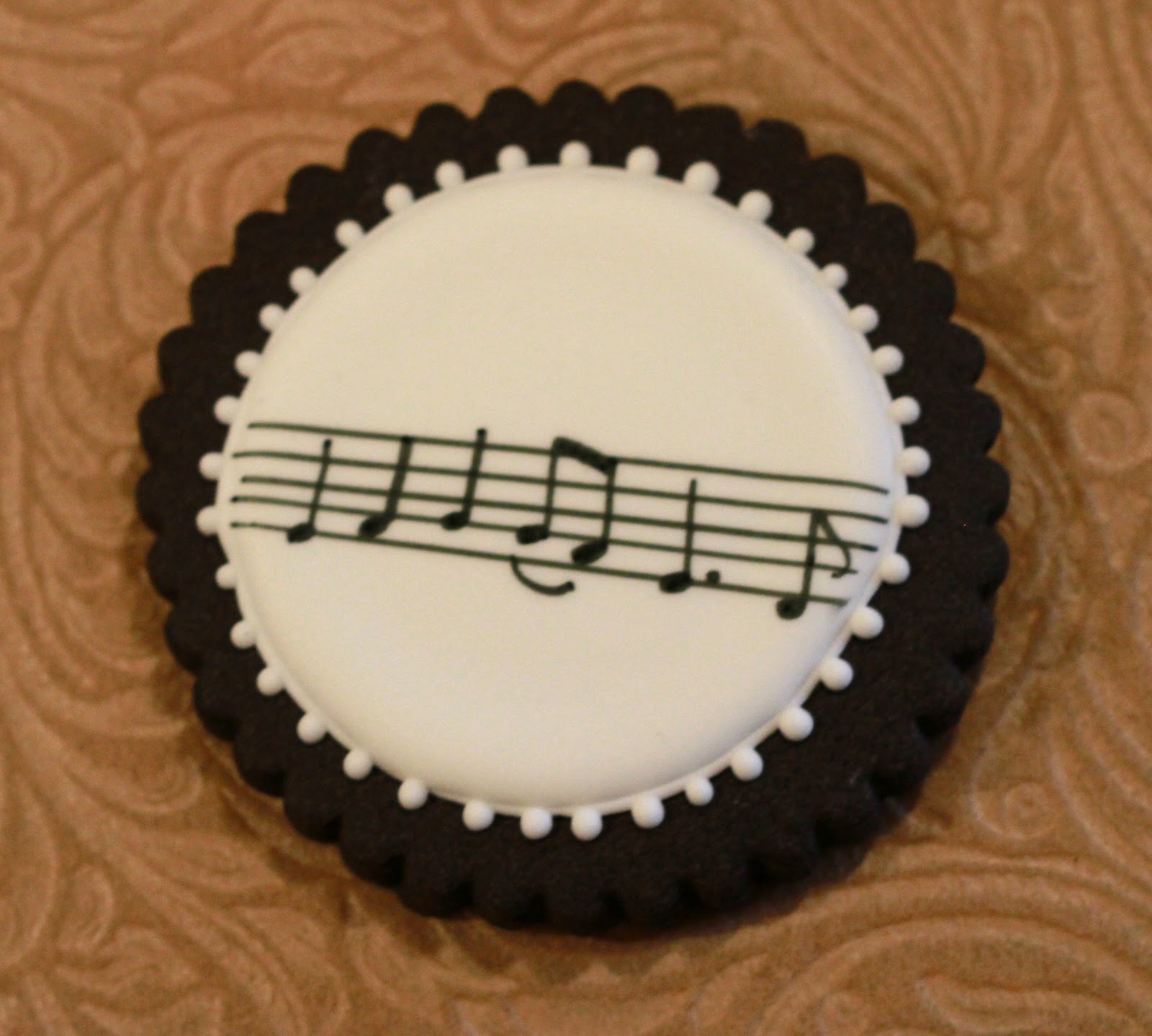 Exquisite Cookies: Music Note Cookies