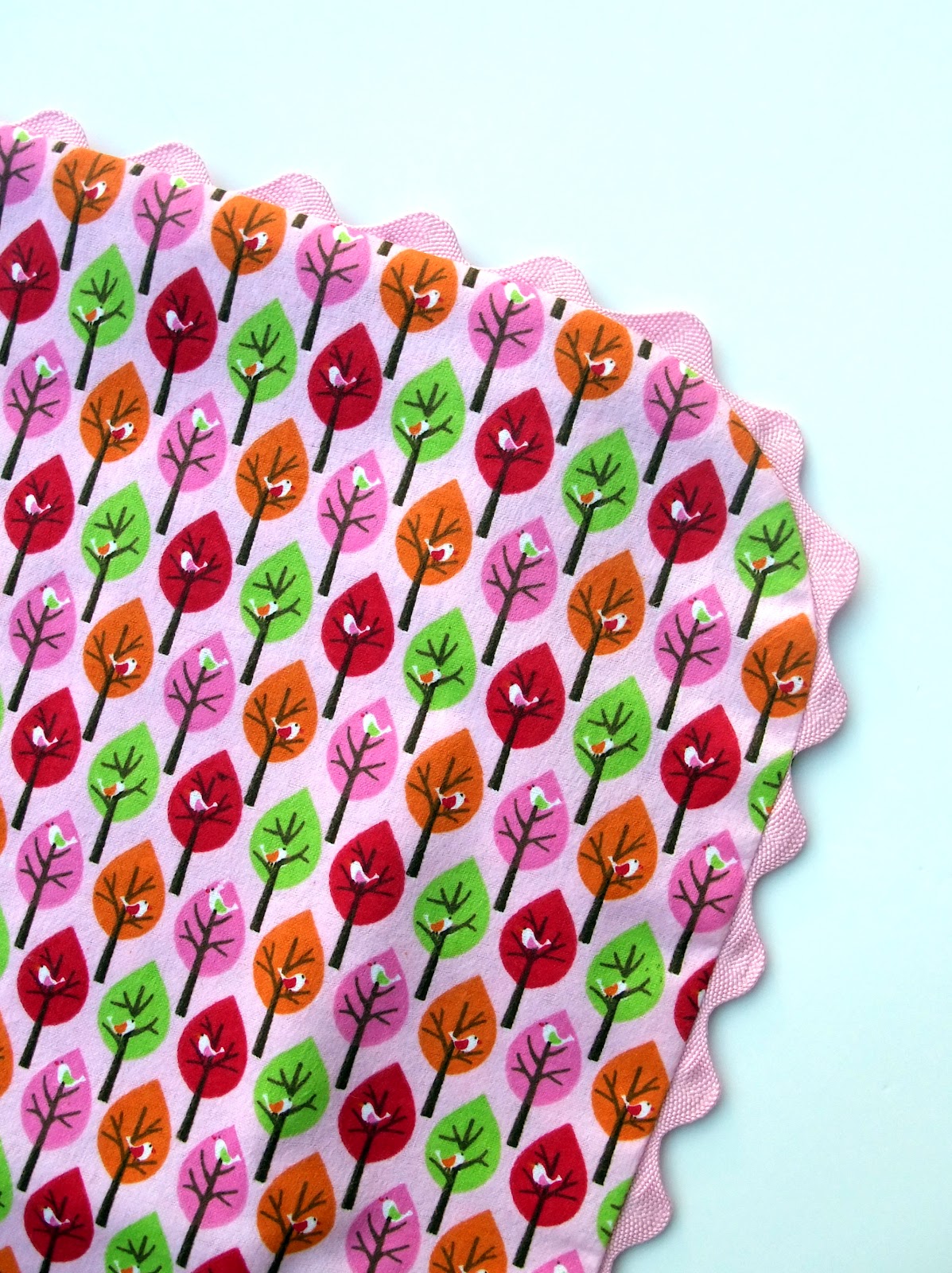 Just Another Hang Up Ric Rac Recieving Blanket