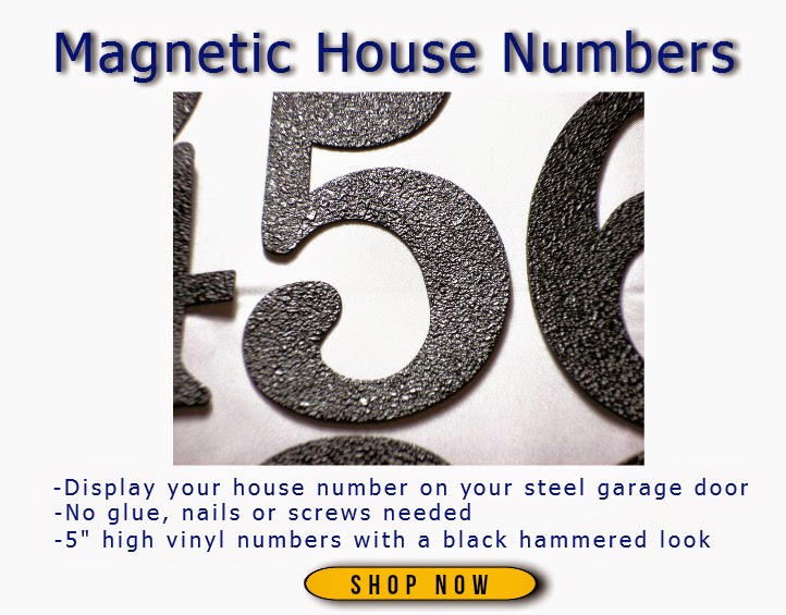 Garage Door Zone Blog House Numbers For Your Garage