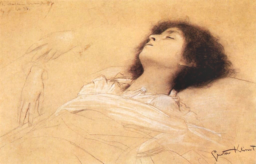 Gustav Klimt la morte di juliet