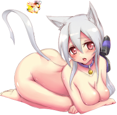 Yowane Haku Render Ecchi Neko