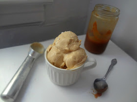 Salted Caramel Ice Cream (No Ice Cream Maker!)