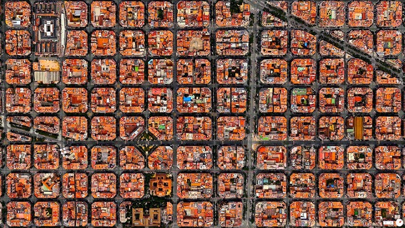 2. Barcelona, Spain - 17 Breathtaking Satellite Photos That Will Change How You See Our World