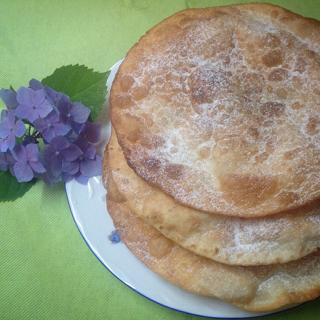 La Cuina de la Nica TORTITAS DE TRIGO RELLENAS DE CABELLO DE ANGEL Y