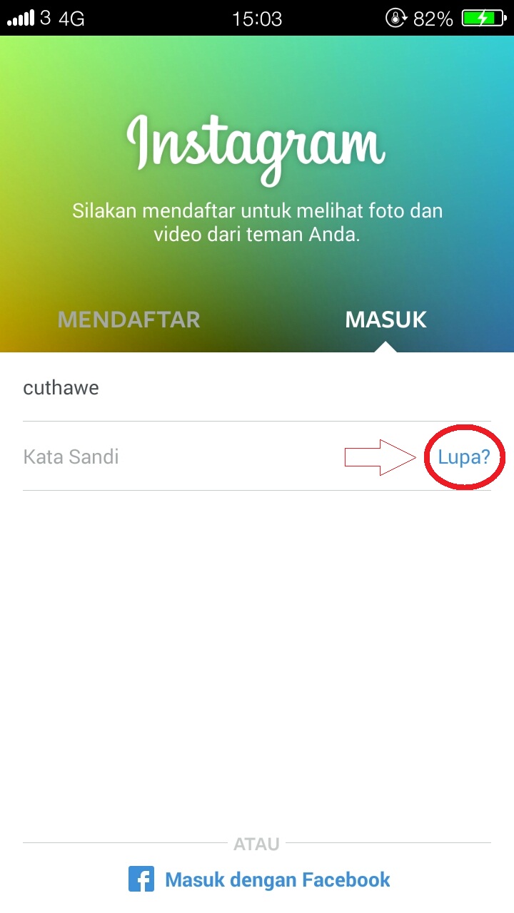 Cara Mudah Atasi Akun Instagram Yang Lupa Password Cut Hawe