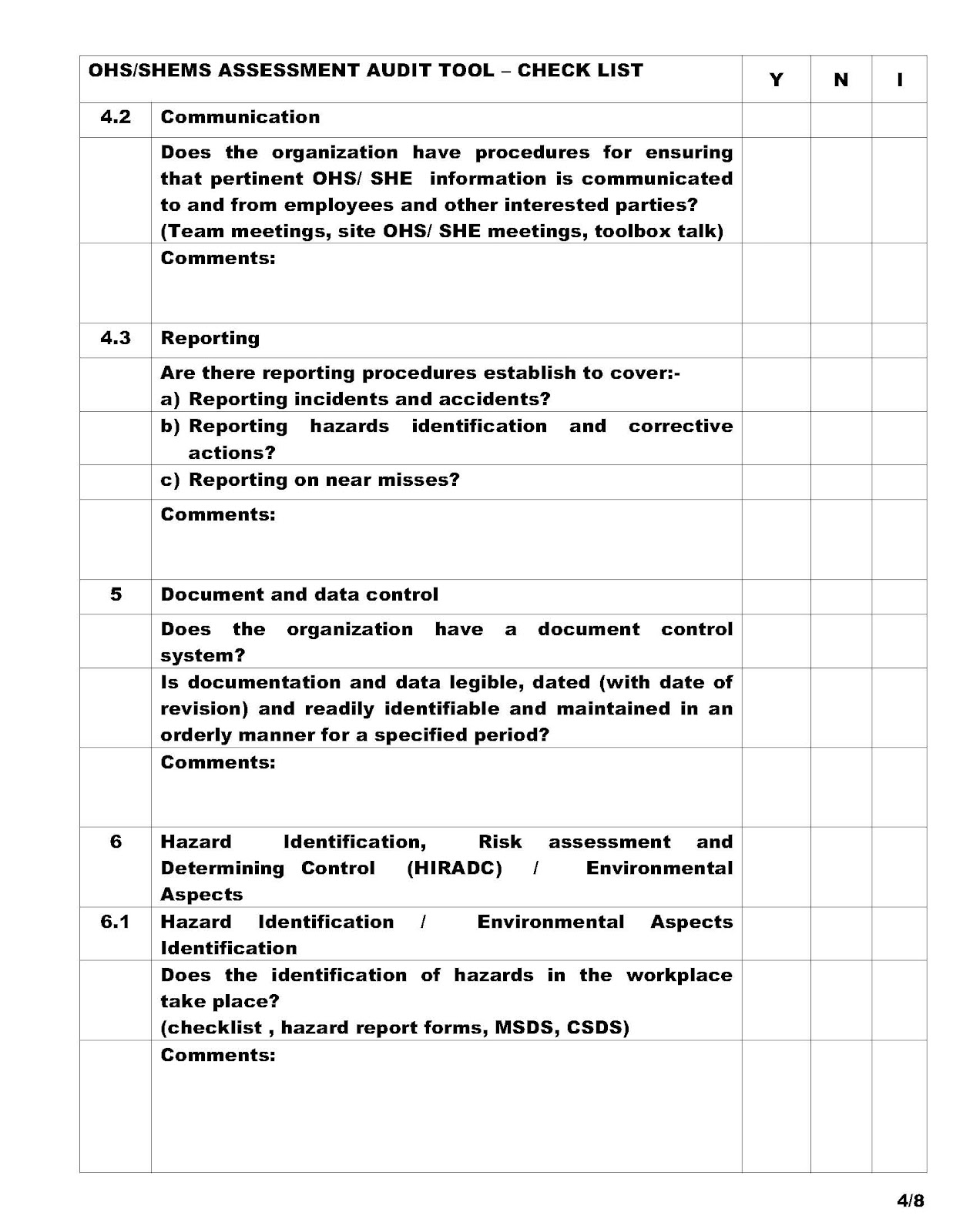Leopad Group The Corrosion Protection Specialist SELF ASSESSMENT