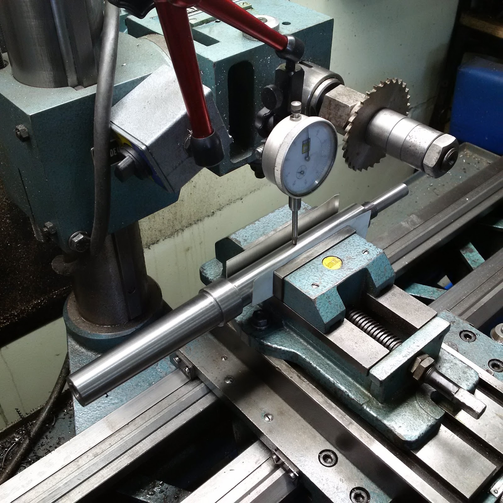 Another Day Another Project Arbor for Burke 4 Horizontal Mill