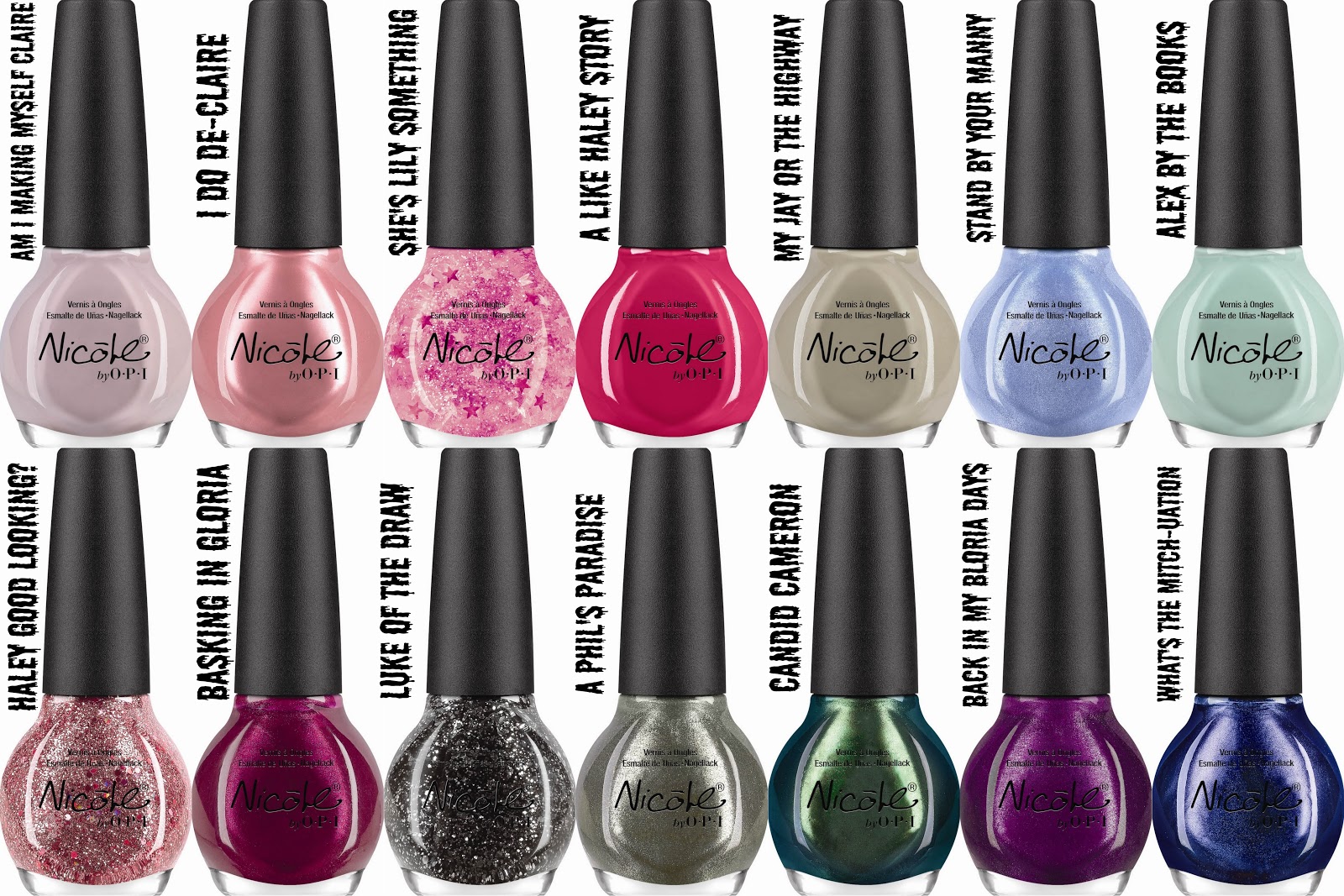 spike the punch: nicole by opi x modern family