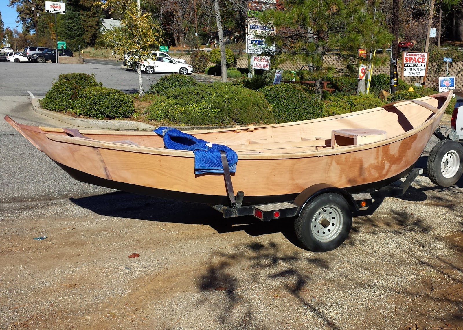 Fly Fishing Traditions Kingfisher Drift Boat Build LineX for the Bottom