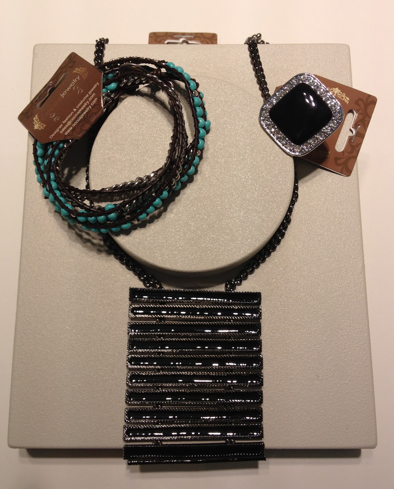 Como Lake Beauty Cocoa Jewelry