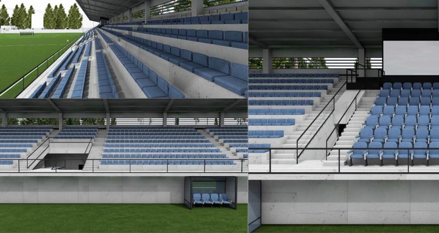 Fussball Neue Tribunen Fur Ohrid Und Chair