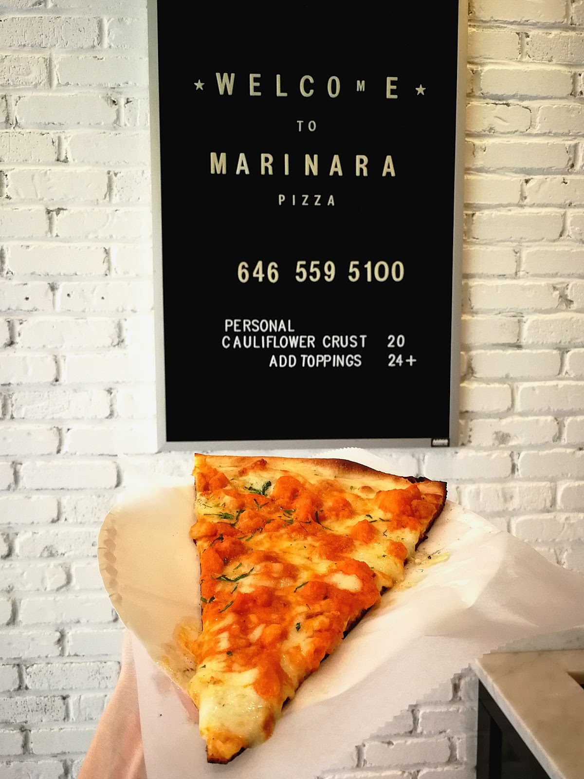 MARINARA PIZZA DÓNDE COMER PIZZA EN NUEVA YORK EN EL UPPER EAST SIDE