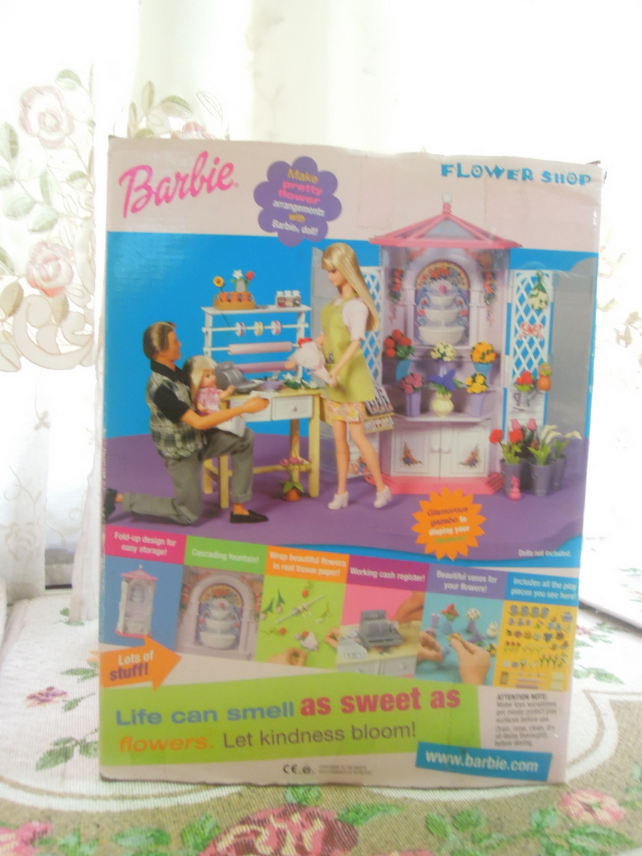Just for fun ) ♛MATTEL BARBIE FLOWER SHOP 芭比繽紛花店