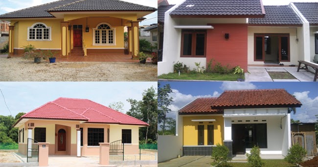Contoh Desain Rumah 3 Kamar di Kampung