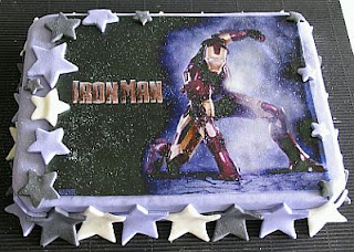 Tortas Iron Man, parte 2