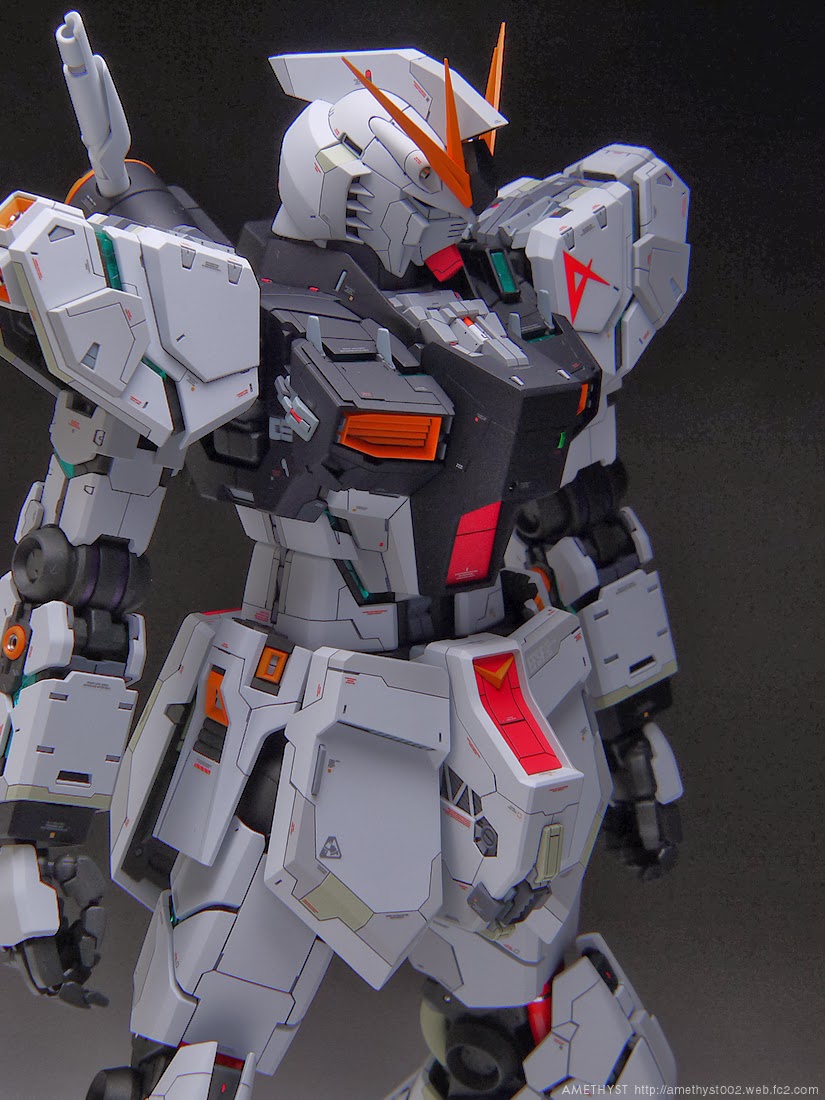 GUNDAM GUY: MG 1/100 RX-93 Nu Gundam Ver. Ka - Customized Build