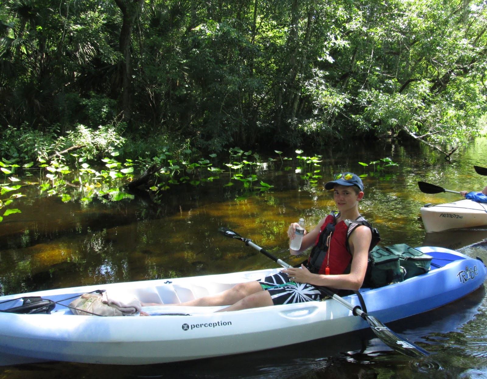 Central Florida Kayak Tours Kayak paddling Rock Springs Run June 13, 2013