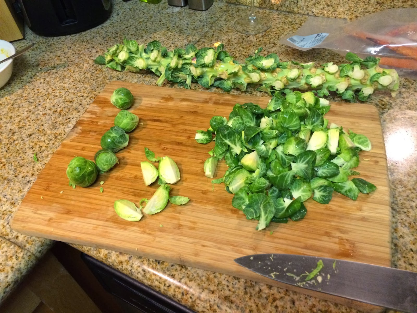 BIGGER eyes media. Crispy Baked Garlic Brussels Sprouts Chips Recipe