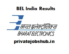 BEL India Results BEL India Results