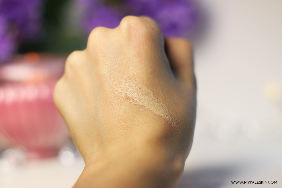 nars radiant creamy concealer, chantilly, pale test, my pale skin, concealers for pale skin, swatch, review