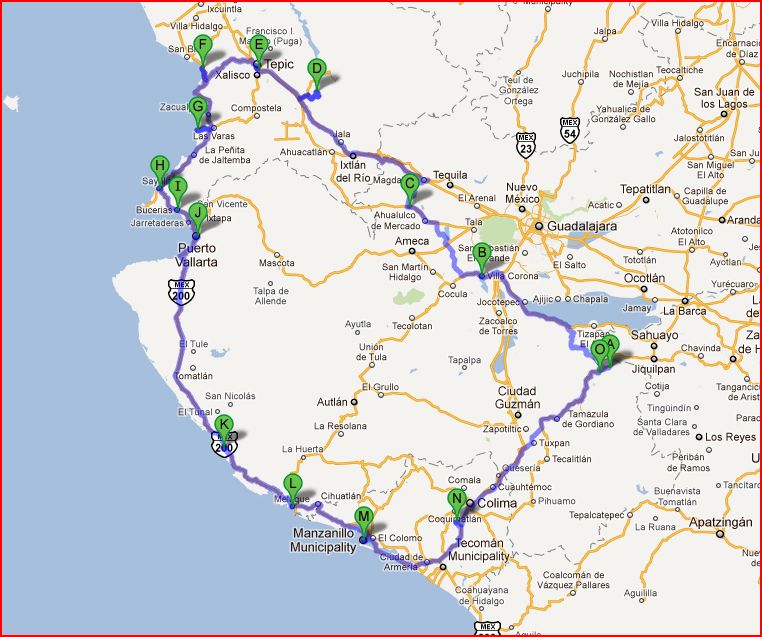 Arriba 93+ Foto Map Of Toll Roads In Mexico El último
