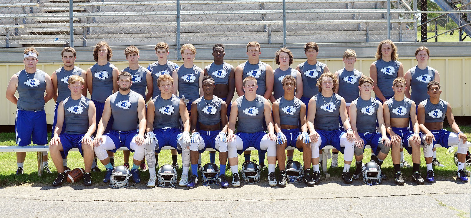 Tishomingo County High School Participates in NEMCC Football Camps