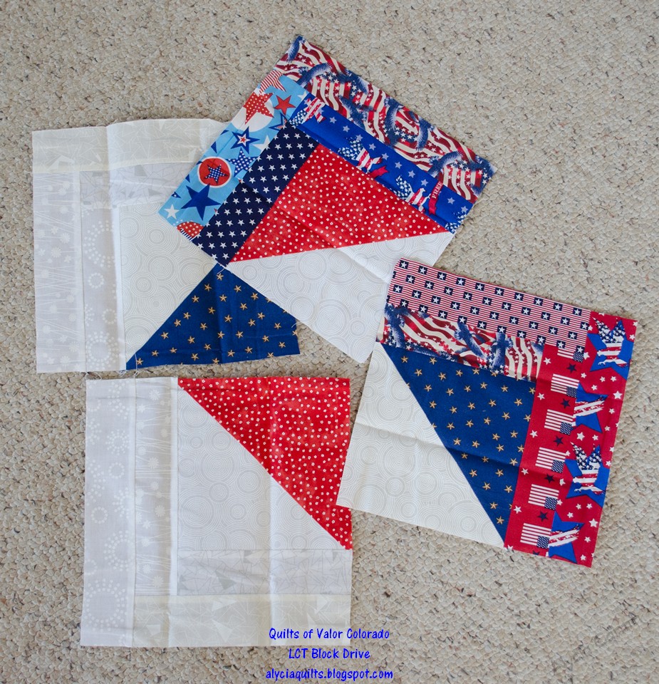 Alycia Quilts Quiltygirl Quilts of Valor Block Drive