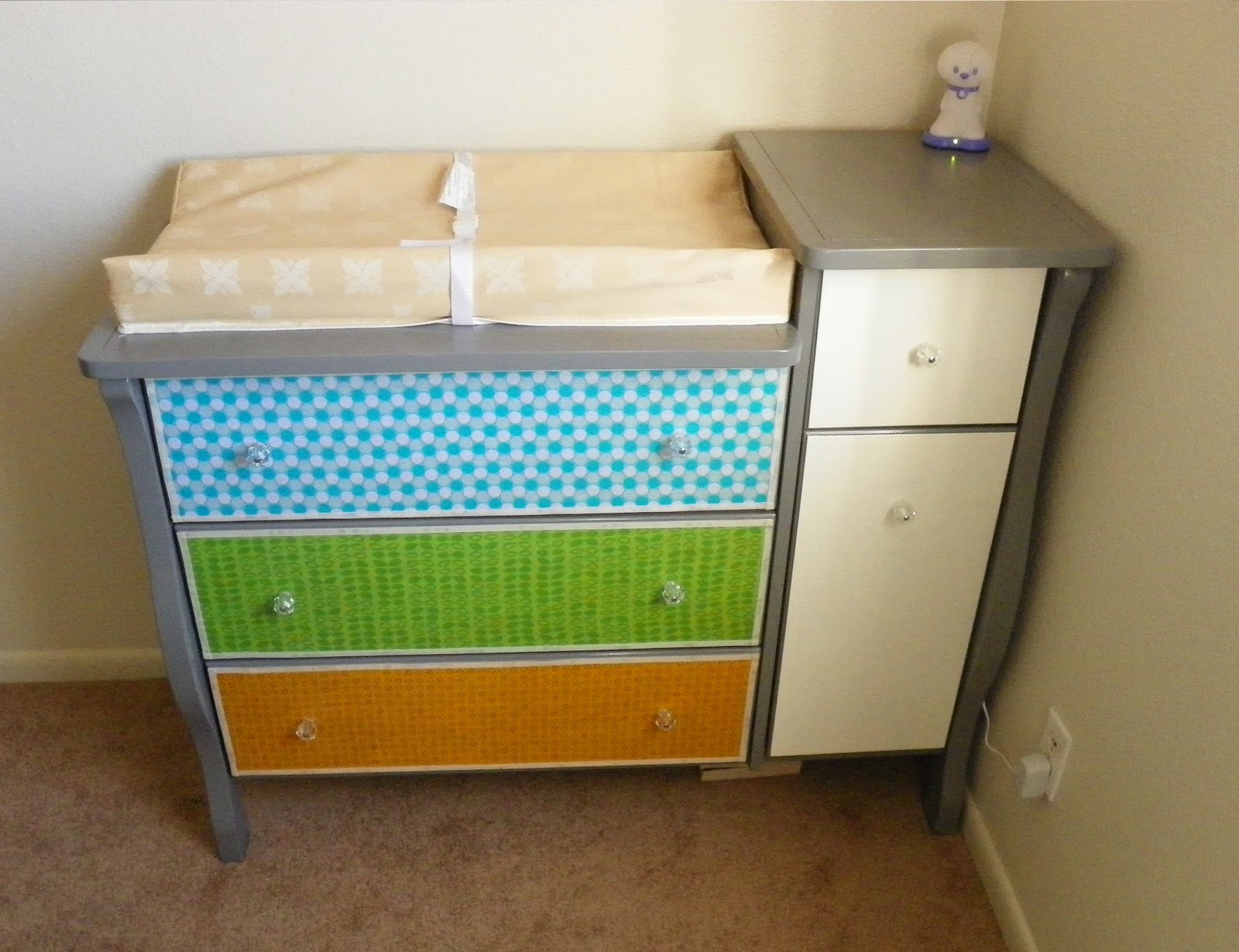 Leap!and the Net Will Appear Nursery Dresser Transformation