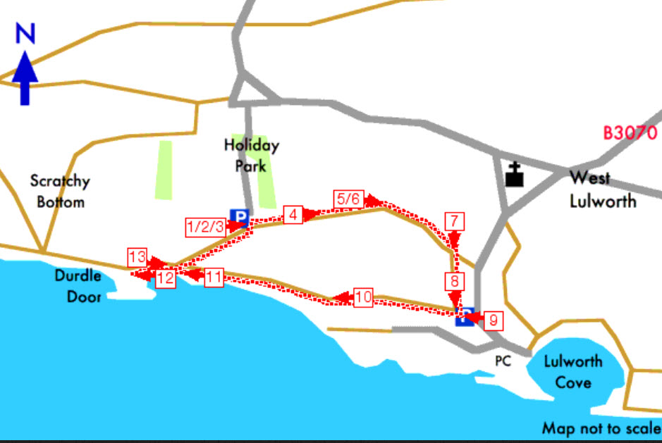 art wonder every day Lulworth Cove