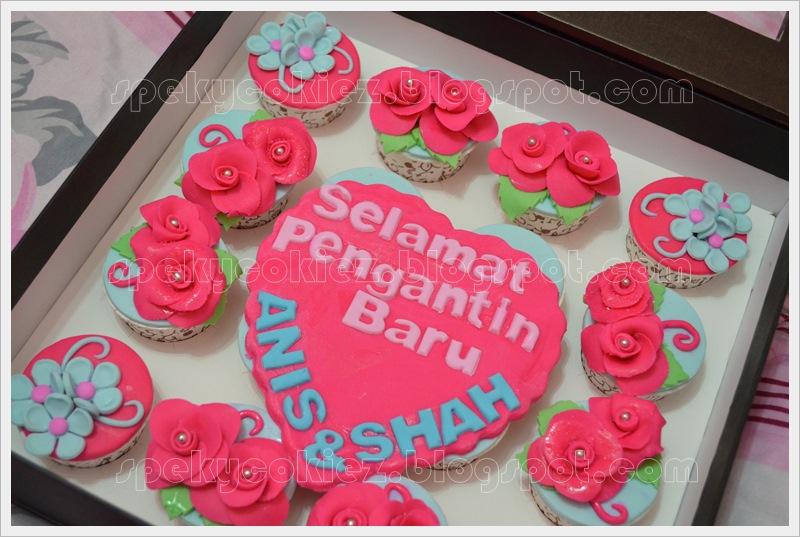 Speky Cookiez Cupcake Hantaran Kahwin