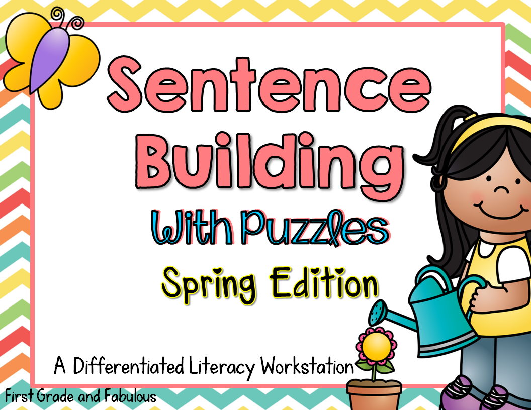 Sentence Building with Puzzles