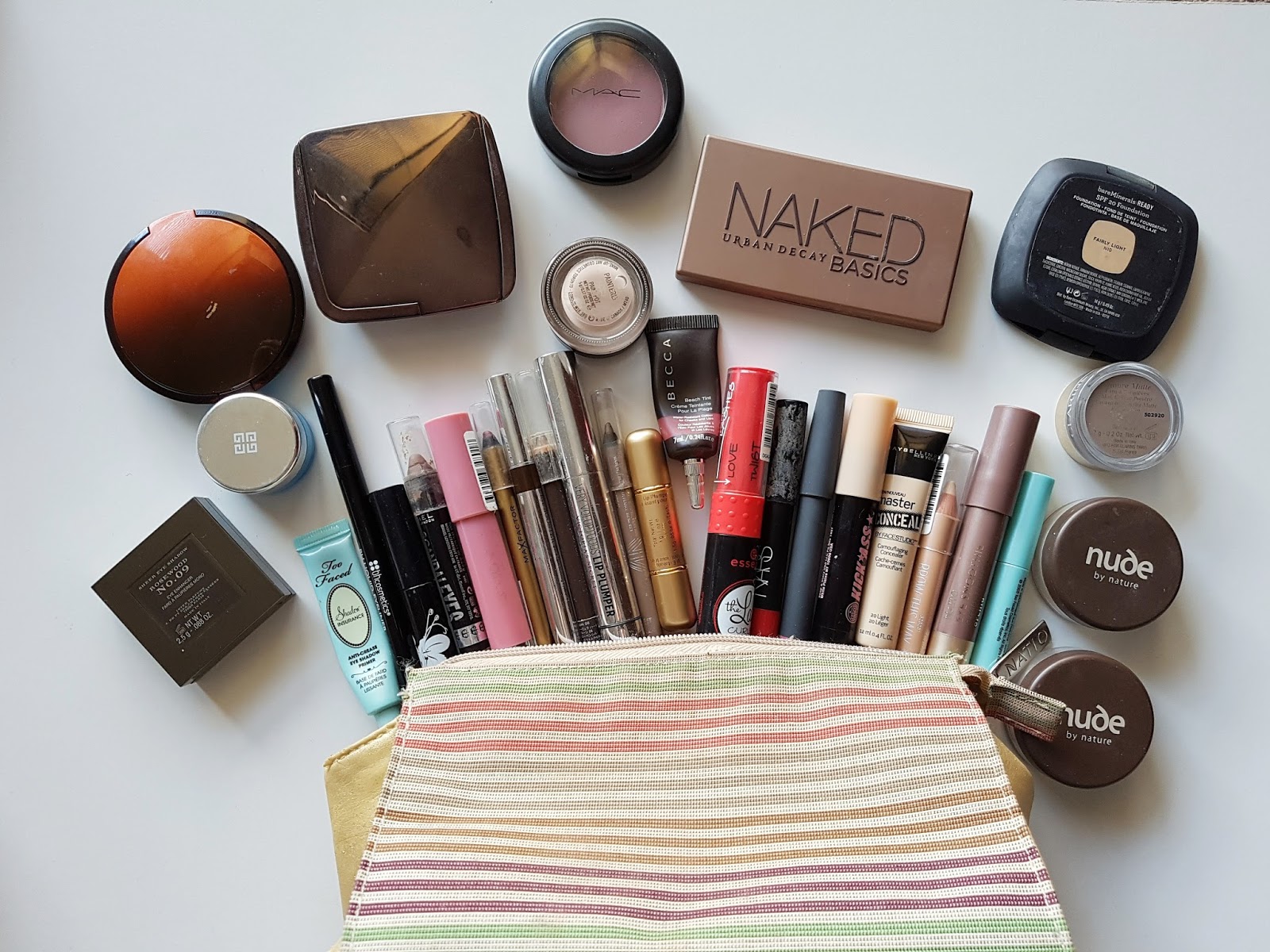 Beautifully Glossy What's in my makeup bag
