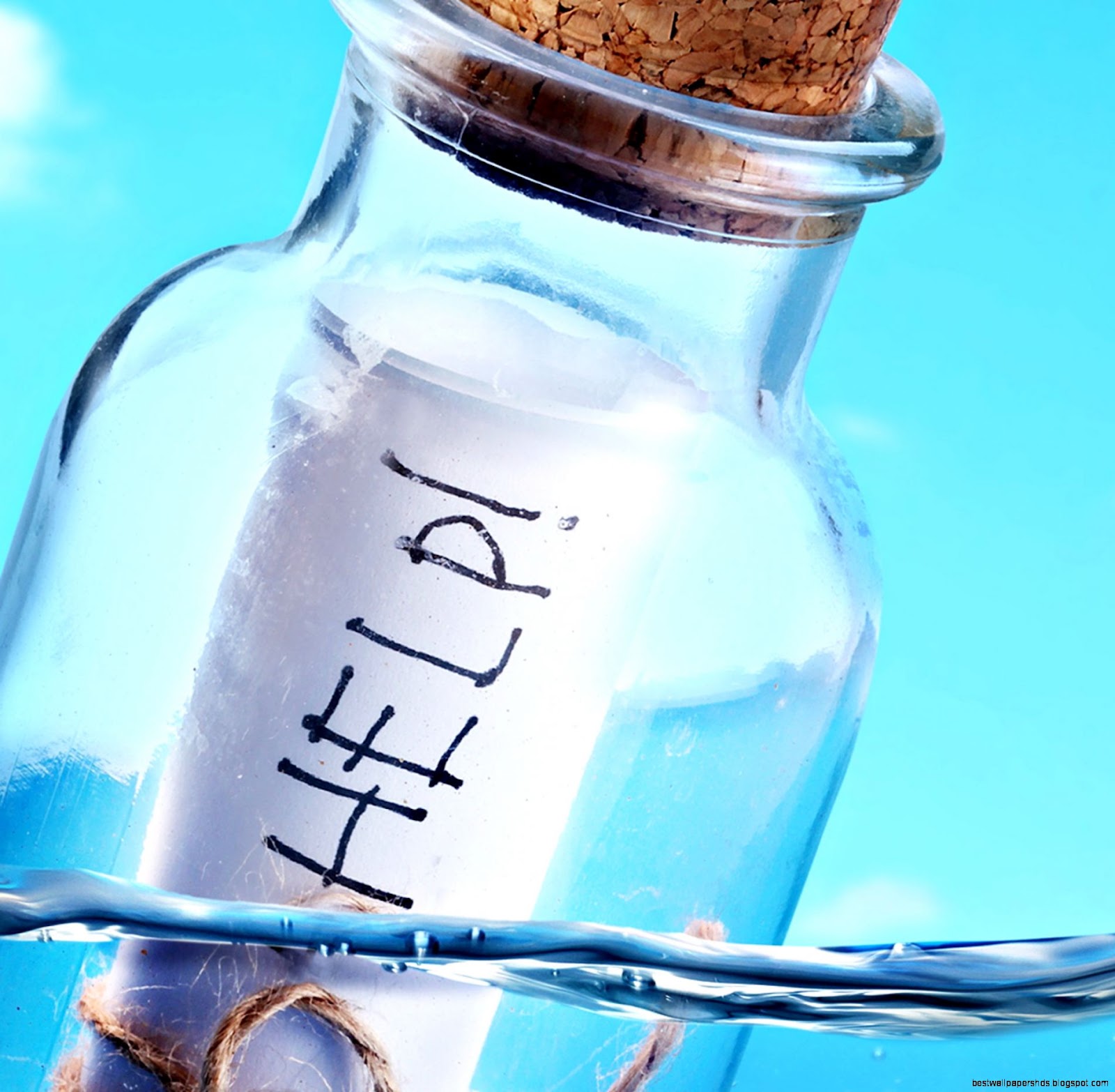 Message in a Bottle Backgrounds