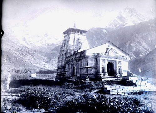Kedarnath Temple, Kedarnath, Rudraprayag, Uttarakhand, India | Rare & Old Vintage Photos (1882)