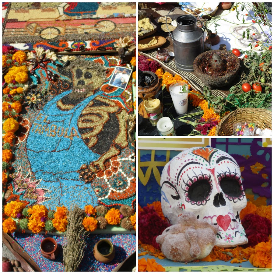 Ofrendas de día de muertos