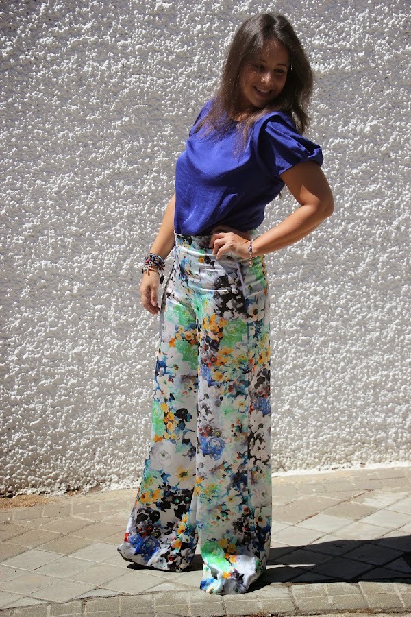 DIY Costura: Pantalón palazo (patrones y moldes gratis). Blog de costura y blog diy.