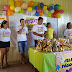 Grupo de amigos voluntários realizam festa da páscoa para crianças de comunidade rural