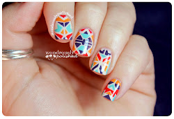 aztec nails vibrant nail apologize advance many there wondrously polished