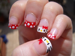 nails nail designs pretty kitty hello polish teenage easy toe children themed foot general magical paint acrylic teenagers source plus