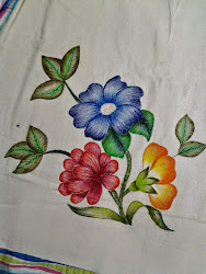 fabric painting saree paintings bedsheet pintura google coisas natal crafts classes saksham hobby salvato