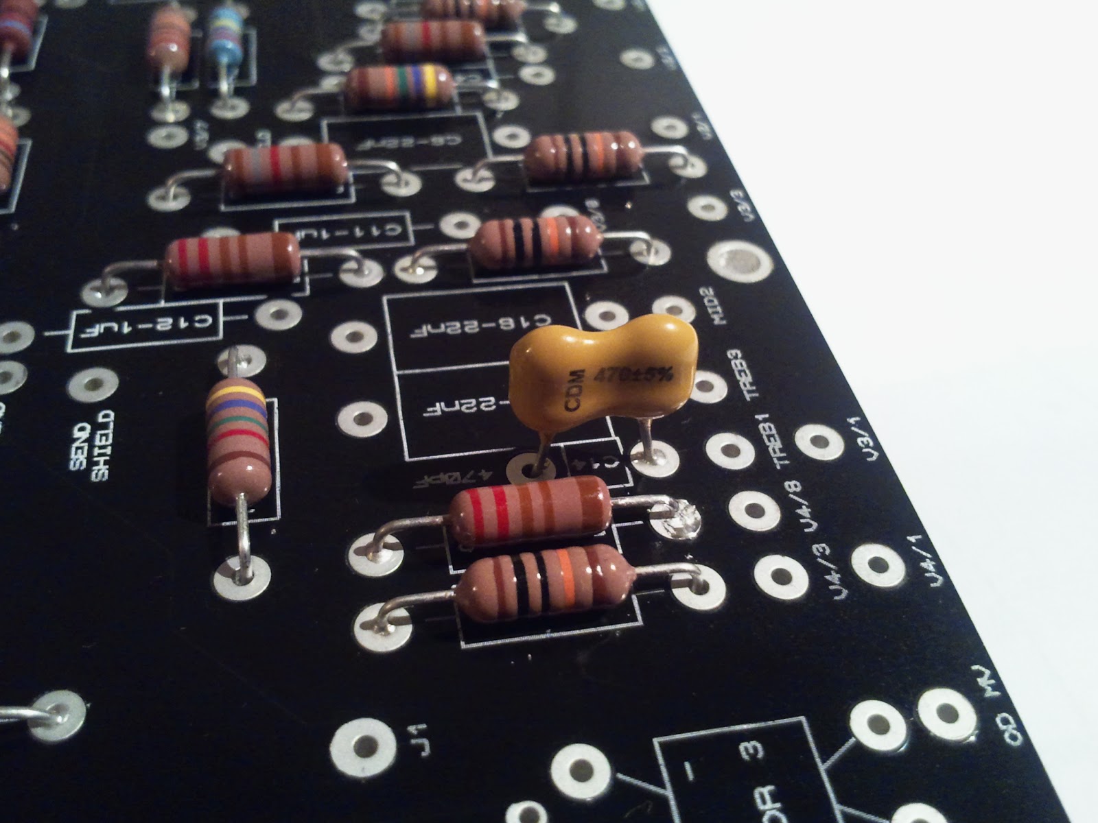 Backline.tk Building a high gain amplifier part 1 The preamp