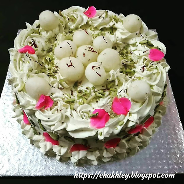 Rasmalai Cake Recipe | Home-made Cake | Ras malai