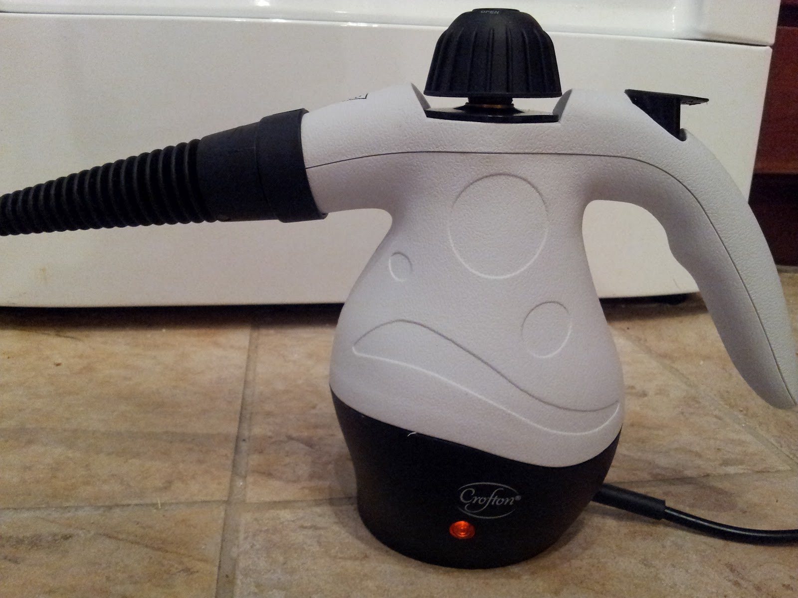 Bike Run Yoga Review of the Crofton Handheld Steam Cleaner
