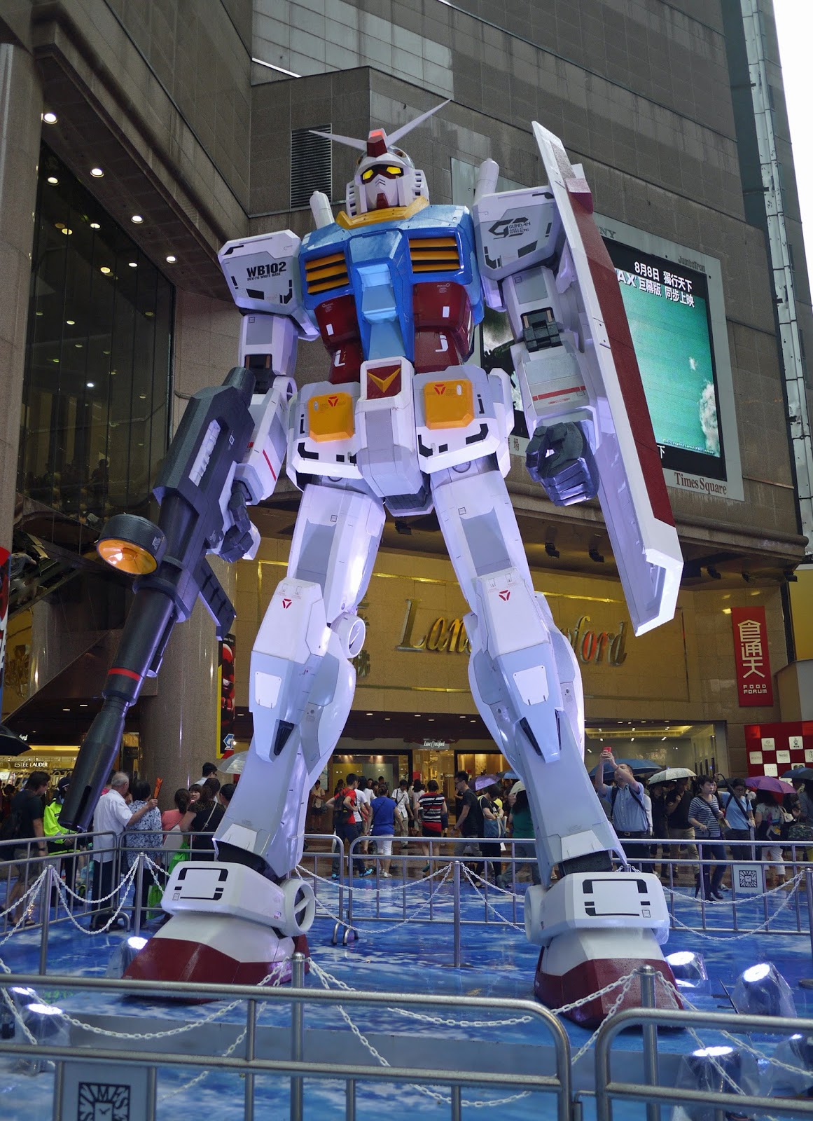 GUNDAM GUY Gundam Docks at Hong Kong (Time Square, Hong Kong) New