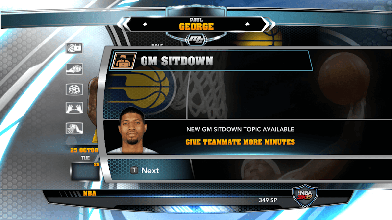 NBA 2k14 MyCareer Mod : Paul George - hoopsvilla
