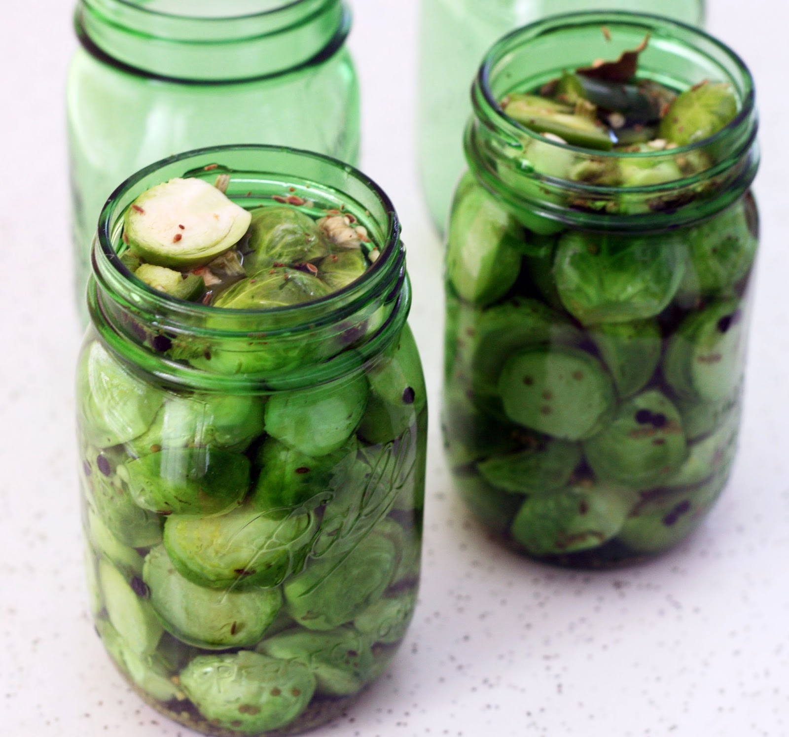 Serrano Pickled Brussels Sprouts Coconut & Lime