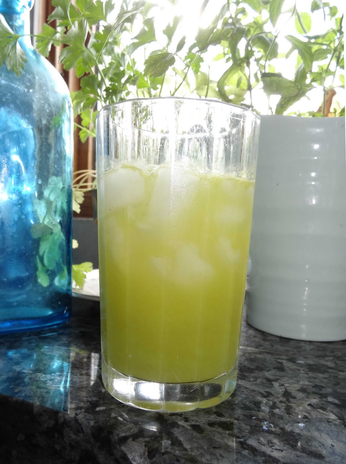 Dinner with Denise Lemonade in a Juicer