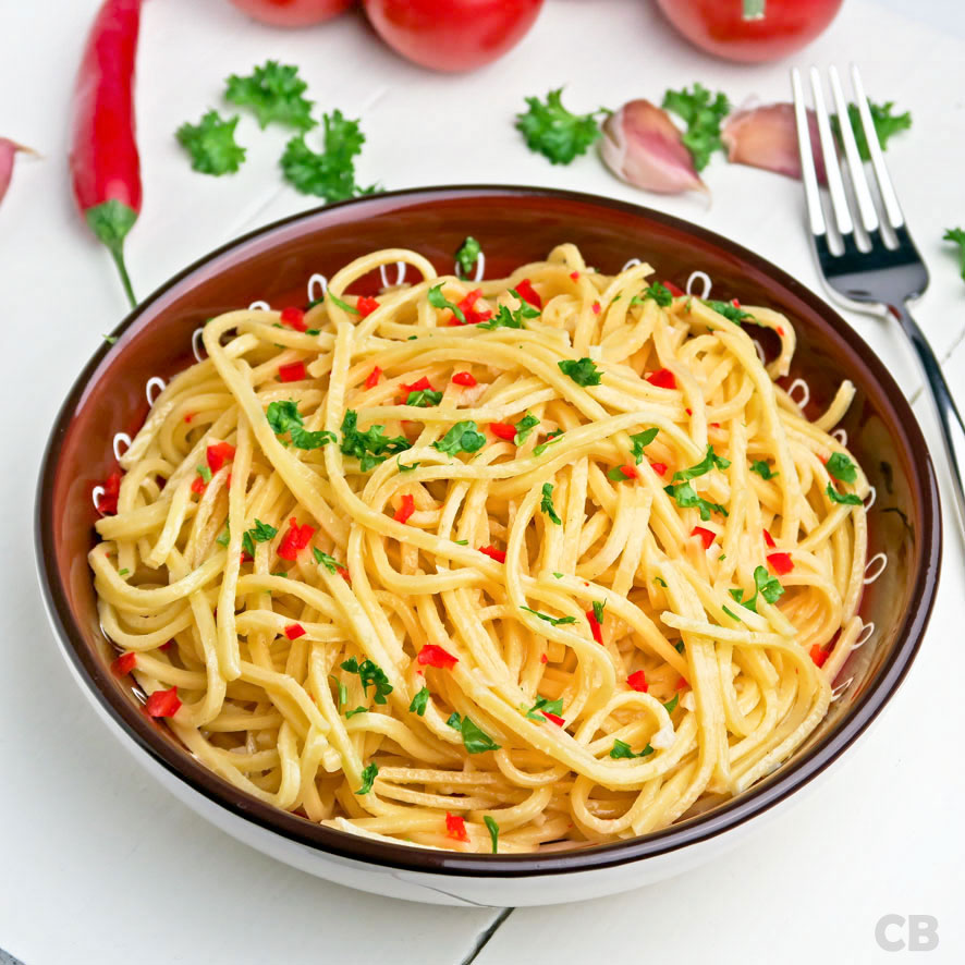 Culinaire Bagage: Spaghetti aglio, olio e peperoncino; dat is Italiaans ...