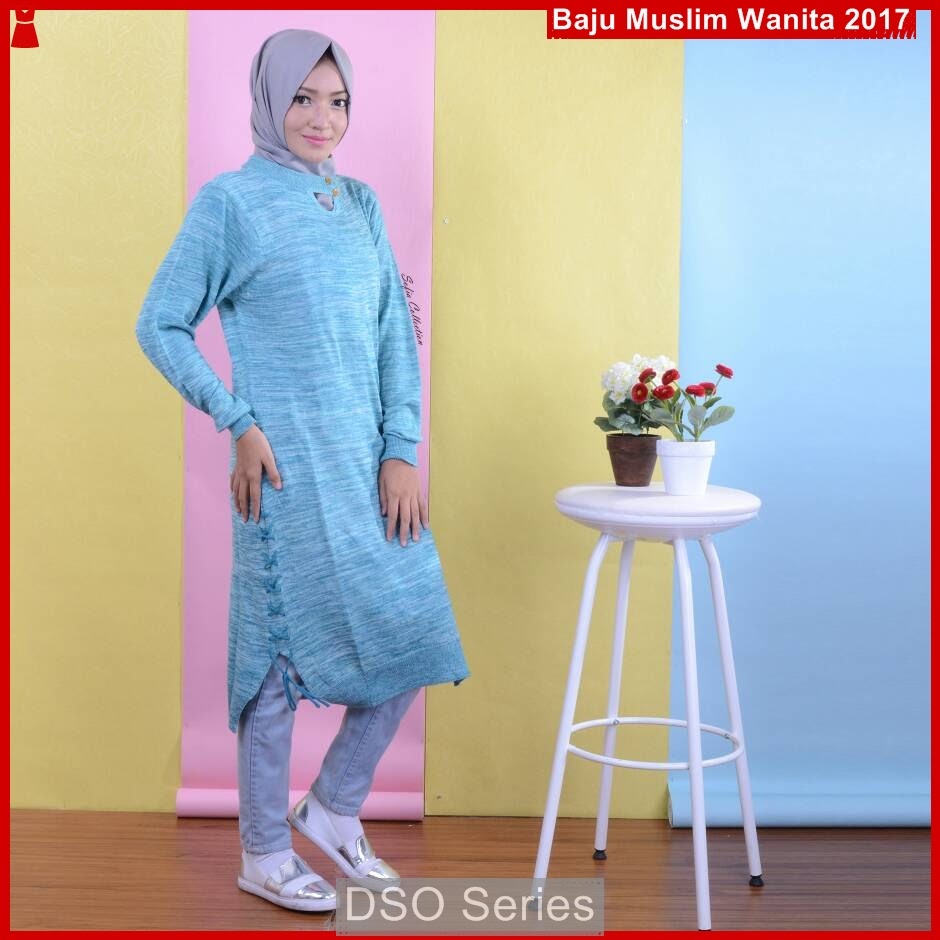 C8DSO Baju Muslim Wanita Dress Muara Hijab Bj00C8